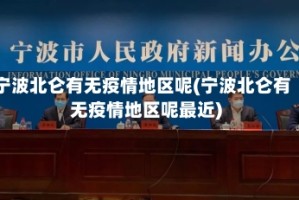 宁波北仑有无疫情地区呢(宁波北仑有无疫情地区呢最近)