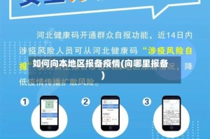 如何向本地区报备疫情(向哪里报备)