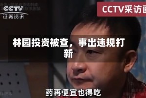 林园投资被查，事出违规打新
