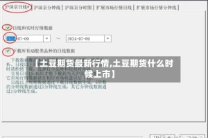 【土豆期货最新行情,土豆期货什么时候上市】