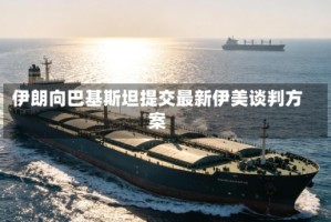 伊朗向巴基斯坦提交最新伊美谈判方案