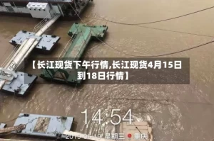 【长江现货下午行情,长江现货4月15日到18日行情】