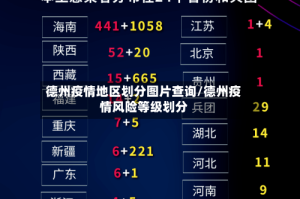 德州疫情地区划分图片查询/德州疫情风险等级划分
