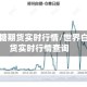 世界白糖期货实时行情/世界白糖期货实时行情查询