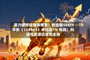 算力硬件股集体爆发！创业板50ETF华安（159949）半日涨1% 机构：科技与资源仍是双主线
