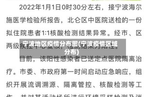 宁波地区疫情分布图(宁波疫情区域分布)