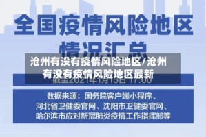 沧州有没有疫情风险地区/沧州有没有疫情风险地区最新