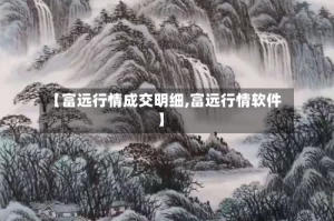 【富远行情成交明细,富远行情软件】