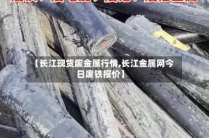 【长江现货废金属行情,长江金属网今日废铁报价】