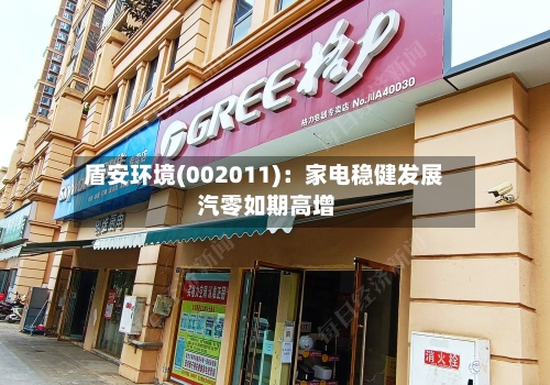 盾安环境(002011)：家电稳健发展 汽零如期高增-第3张图片