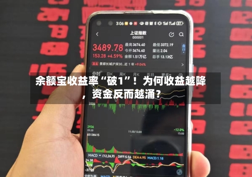 余额宝收益率“破1”！为何收益越降，资金反而越涌？-第3张图片