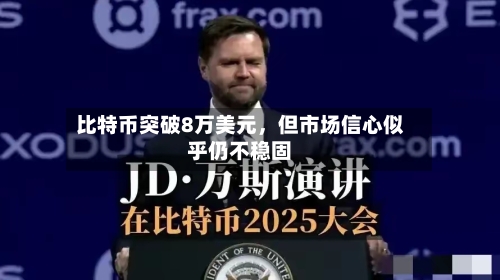 比特币突破8万美元，但市场信心似乎仍不稳固-第1张图片