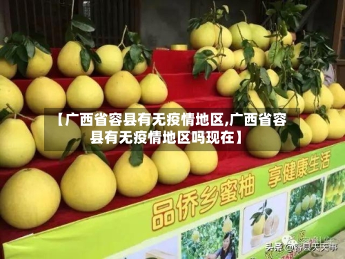 【广西省容县有无疫情地区,广西省容县有无疫情地区吗现在】-第2张图片