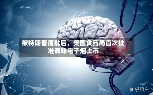 被特朗普痛批后	，美国食药局首次批准调味电子烟上市-第1张图片