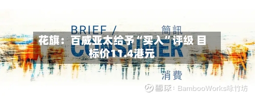 花旗：百威亚太给予“买入”评级 目标价11.4港元-第3张图片