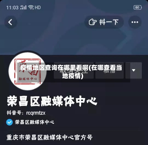 疫情地区查询在哪里看啊(在哪查看当地疫情)-第1张图片