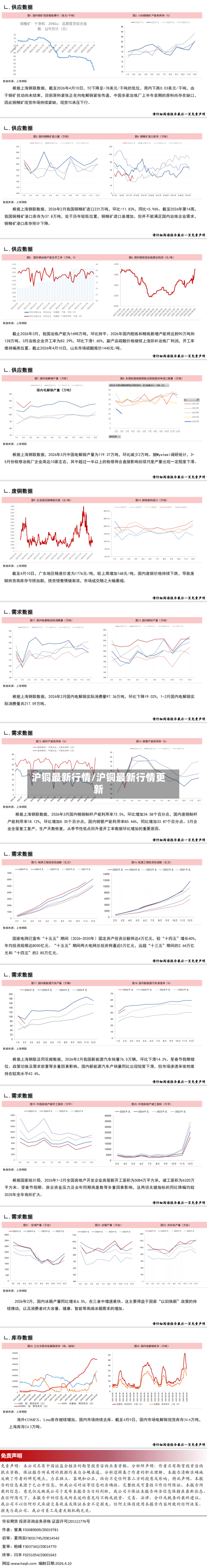 沪铜最新行情/沪铜最新行情更新-第1张图片