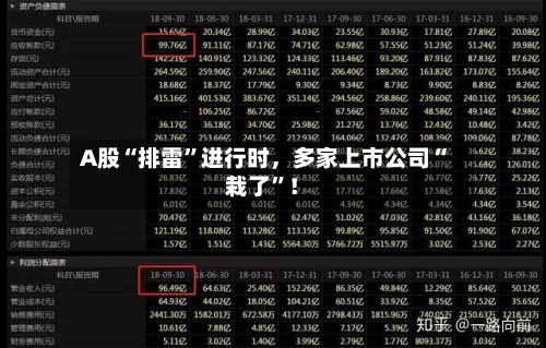 A股“排雷”进行时，多家上市公司“栽了”！-第1张图片