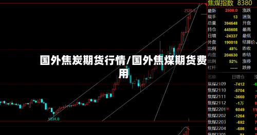 国外焦炭期货行情/国外焦煤期货费用-第3张图片