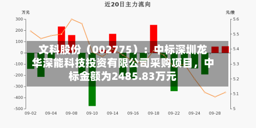 文科股份（002775）：中标深圳龙华深能科技投资有限公司采购项目，中标金额为2485.83万元-第2张图片